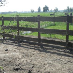 Hekwerk voor paarden